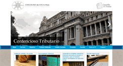 Desktop Screenshot of chicolinodeluca.com.ar